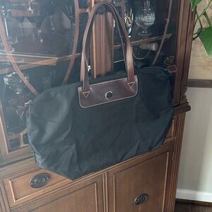 Dooney & Bourke Brown and Black Leather Tote